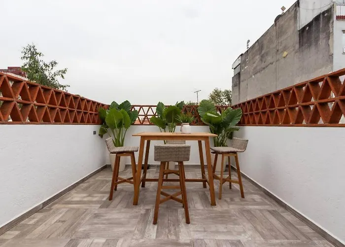 4 - Loft Privado Cama King Size Roma Sur * México DF