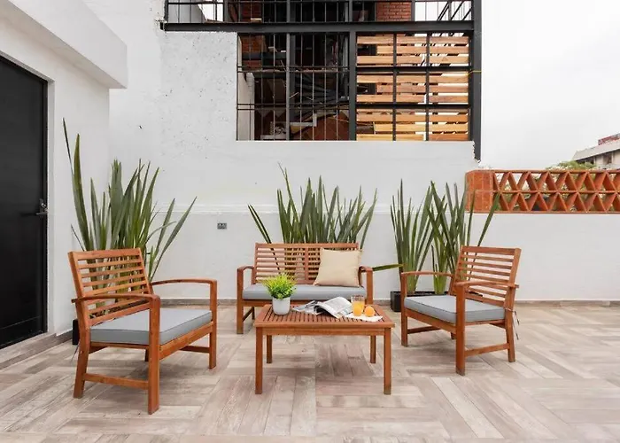 Apartamento 4 - Loft Privado Cama King Size Roma Sur *
