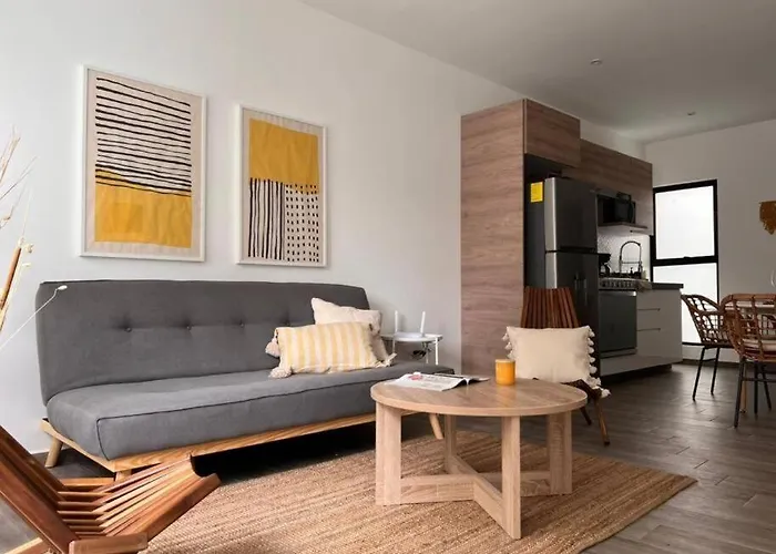 Apartamento 4 - Loft Privado Cama King Size Roma Sur México DF